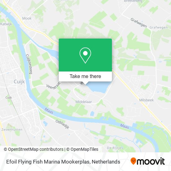 Efoil Flying Fish Marina Mookerplas Karte