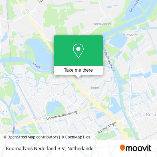 Boomadvies Nederland B.V. map