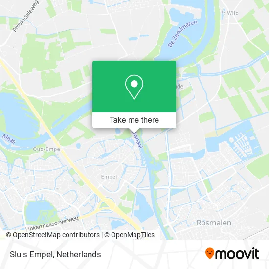 Sluis Empel map