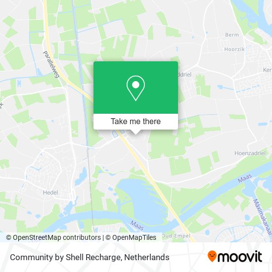 Community by Shell Recharge map