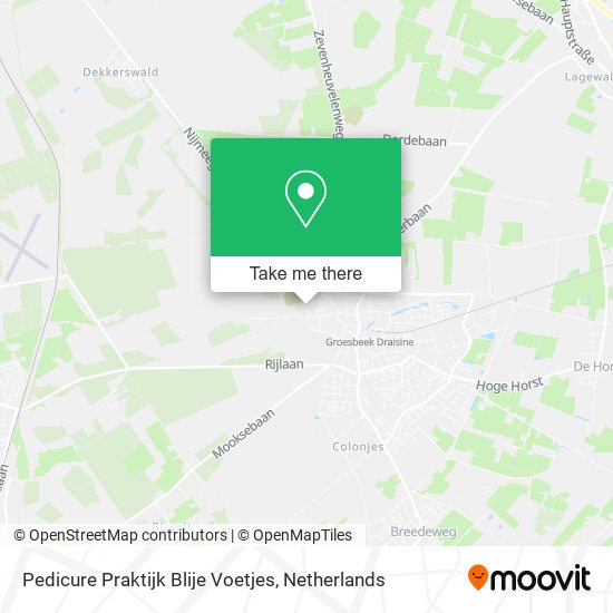 Pedicure Praktijk Blije Voetjes map