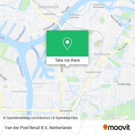 Van der Poel Retail B.V. map