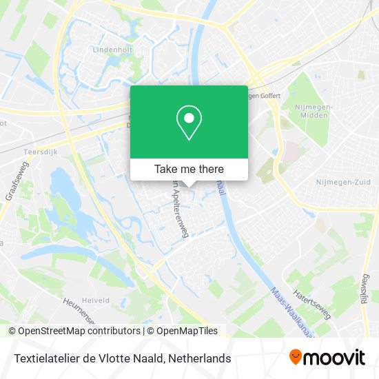 Textielatelier de Vlotte Naald Karte