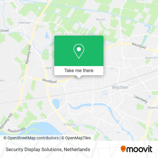 Security Display Solutions map