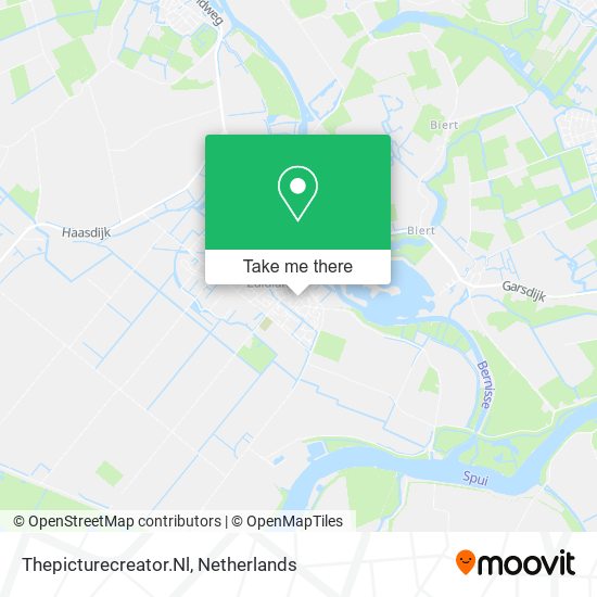 Thepicturecreator.Nl map