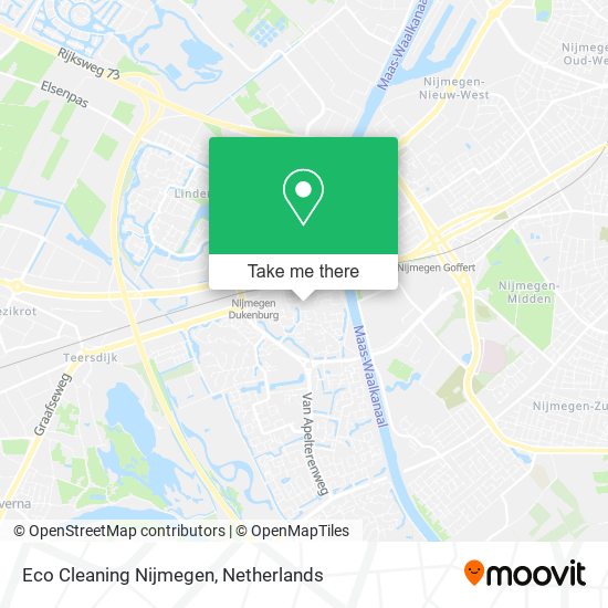 Eco Cleaning Nijmegen map