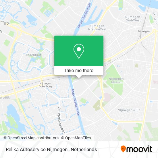 Relika Autoservice Nijmegen. map