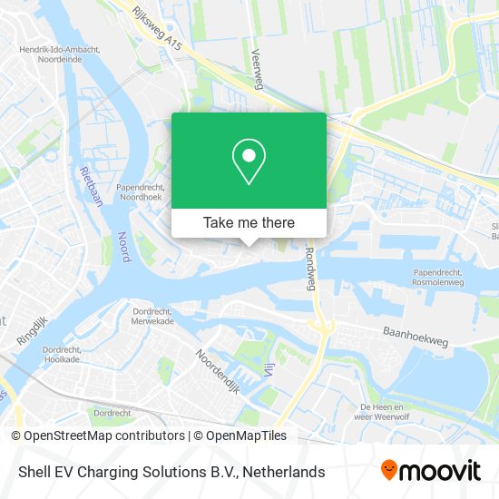 Shell EV Charging Solutions B.V. map