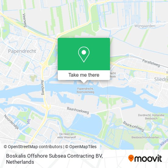 Boskalis Offshore Subsea Contracting BV map