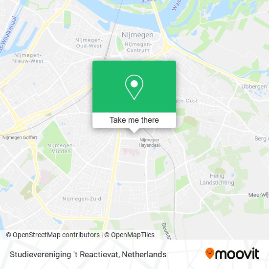 Studievereniging 't Reactievat map