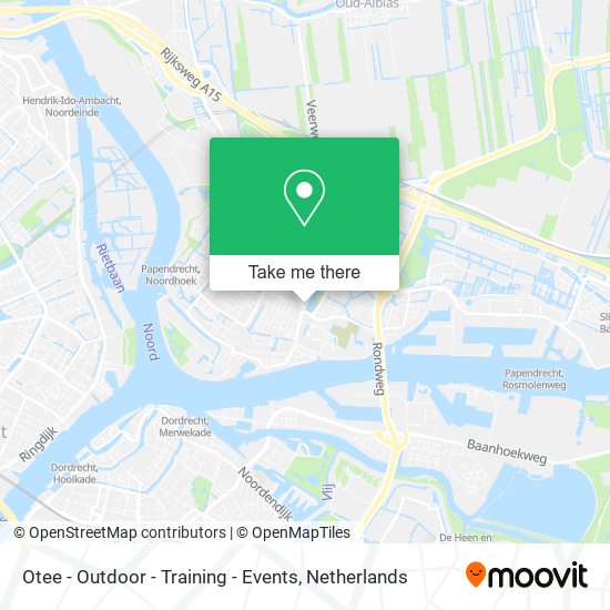 Otee - Outdoor - Training - Events map