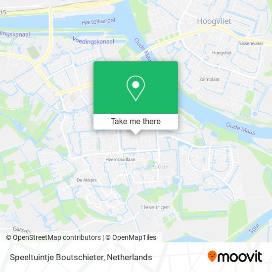 Speeltuintje Boutschieter map