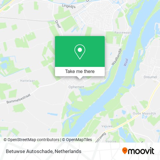 Betuwse Autoschade map