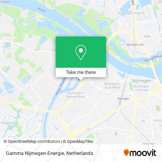 Gamma Nijmegen-Energie map