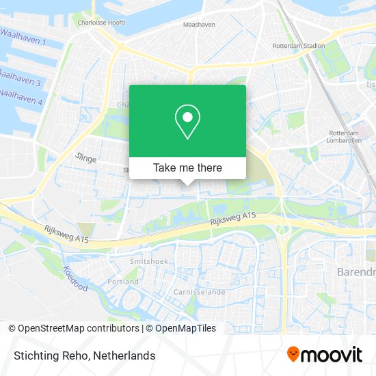 Stichting Reho map