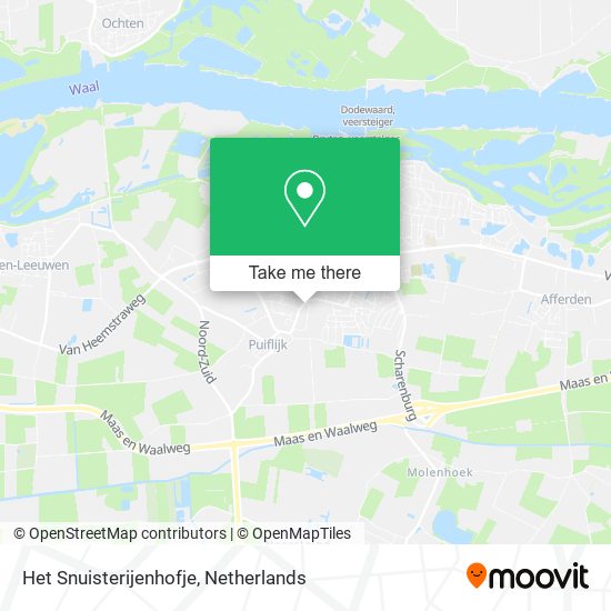 Het Snuisterijenhofje map