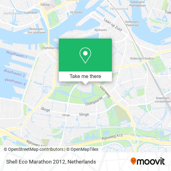 Shell Eco Marathon 2012 map