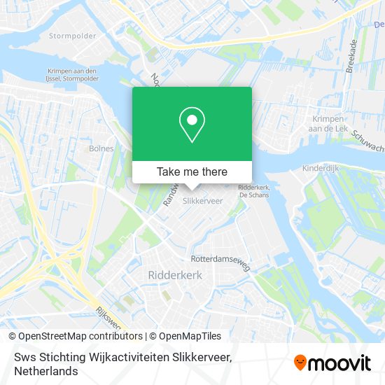 Sws Stichting Wijkactiviteiten Slikkerveer Karte