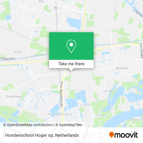 Hondenschool Hoger op map