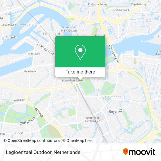 Legioenzaal Outdoor map