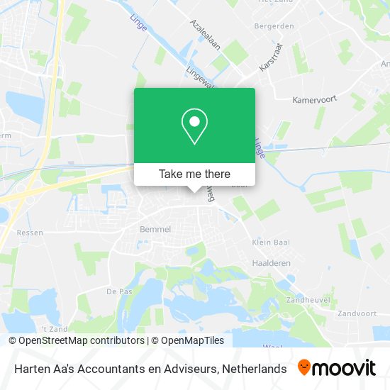 Harten Aa's Accountants en Adviseurs map