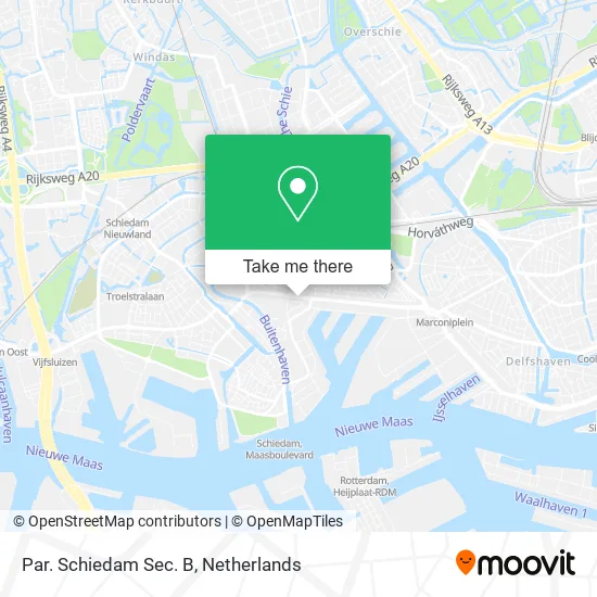 Par. Schiedam Sec. B map
