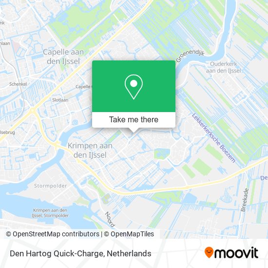 Den Hartog Quick-Charge map