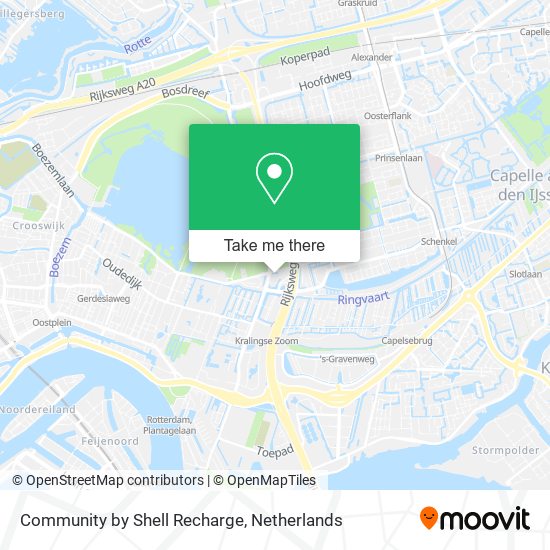 Community by Shell Recharge map