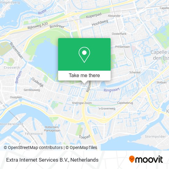 Extra Internet Services B.V. map