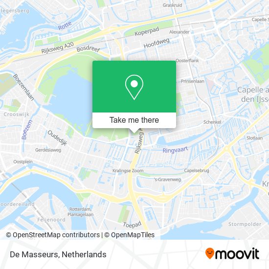 De Masseurs map