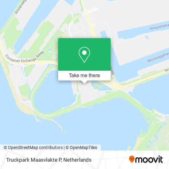 Truckpark Maasvlakte P map