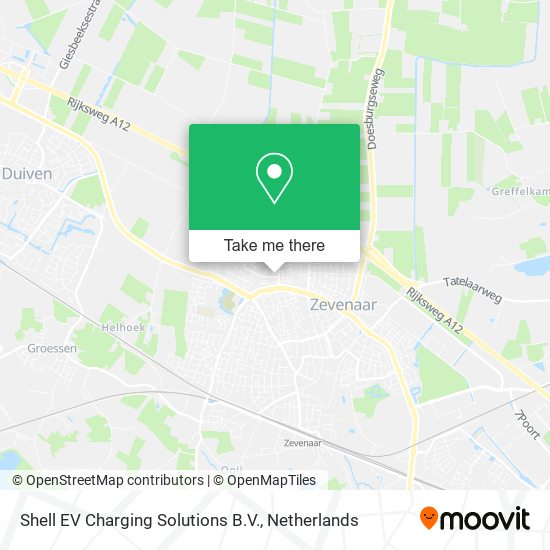 Shell EV Charging Solutions B.V. map