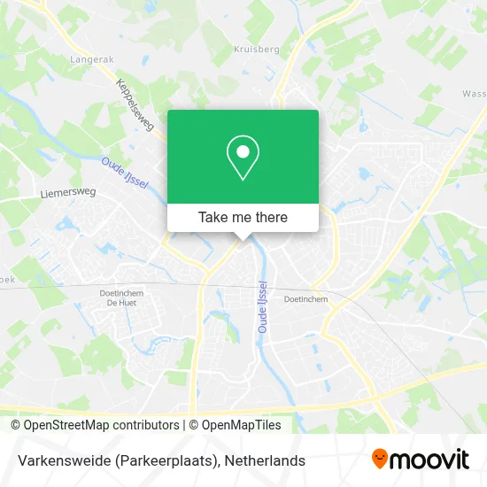 Varkensweide (Parkeerplaats) map