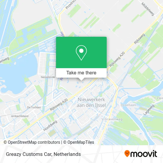 Greazy Customs Car map