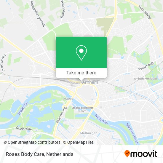 Roses Body Care map