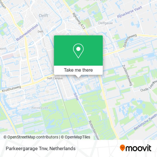 Parkeergarage Tnw Karte