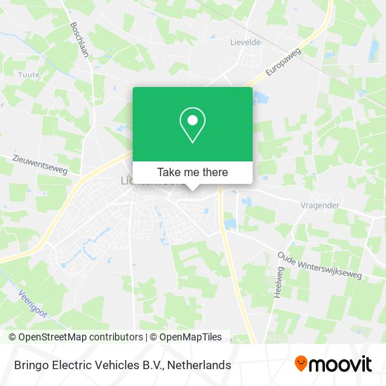 Bringo Electric Vehicles B.V. map