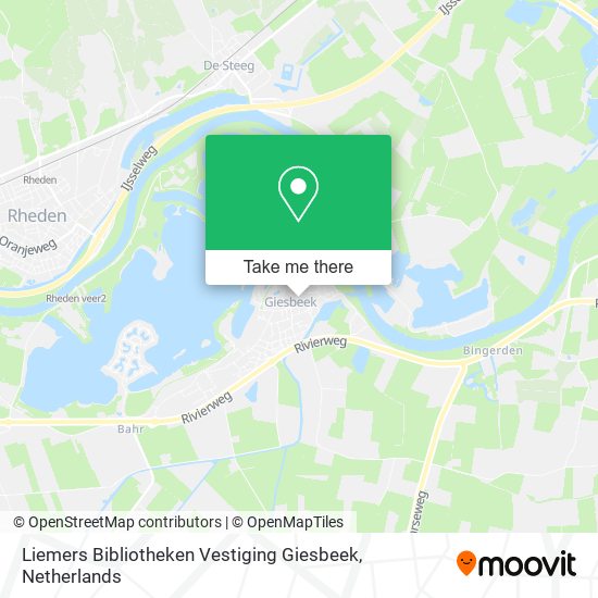 Liemers Bibliotheken Vestiging Giesbeek map