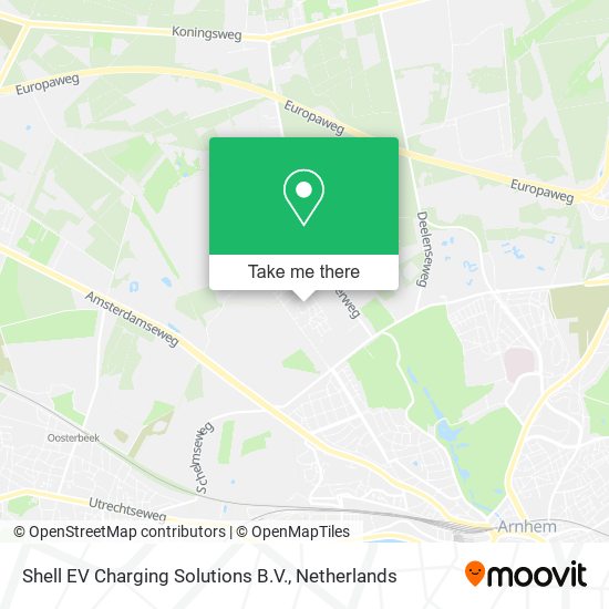 Shell EV Charging Solutions B.V. map