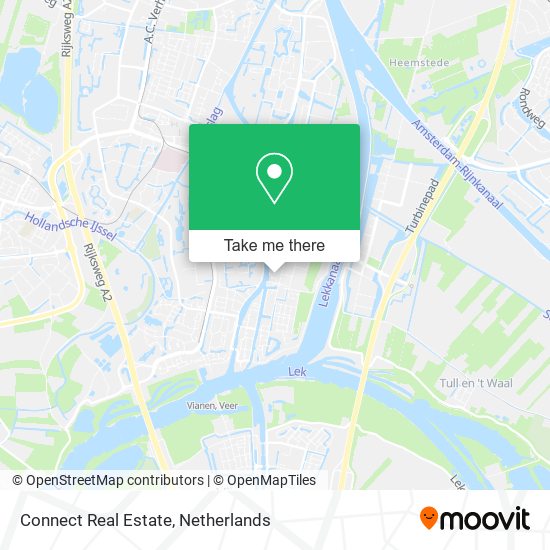 Connect Real Estate map