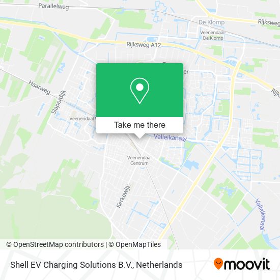 Shell EV Charging Solutions B.V. map