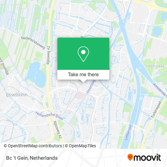 Bc 't Gein map
