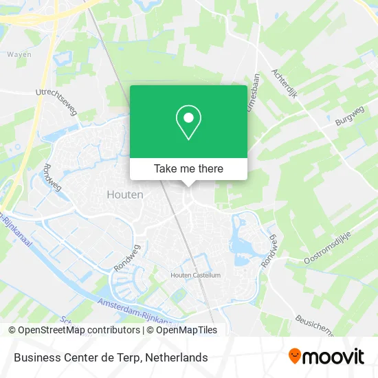 Business Center de Terp map