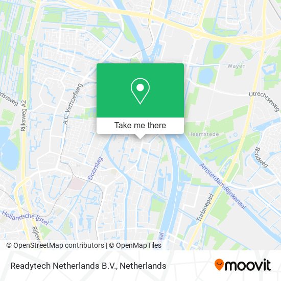 Readytech Netherlands B.V. map