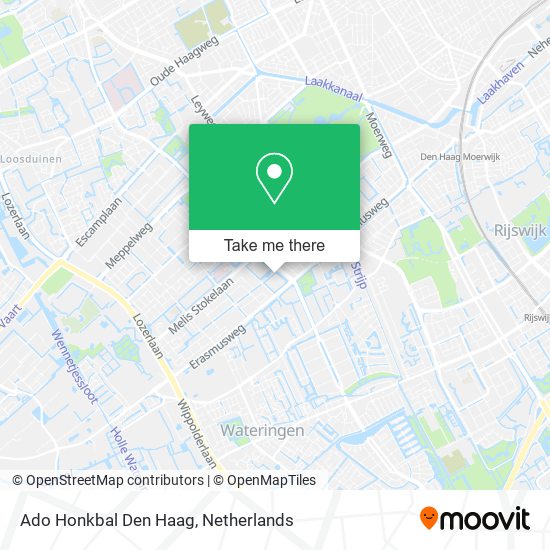 Ado Honkbal Den Haag map