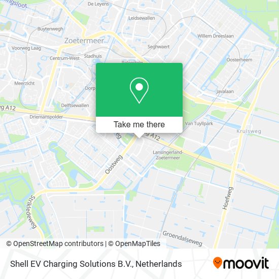 Shell EV Charging Solutions B.V. map