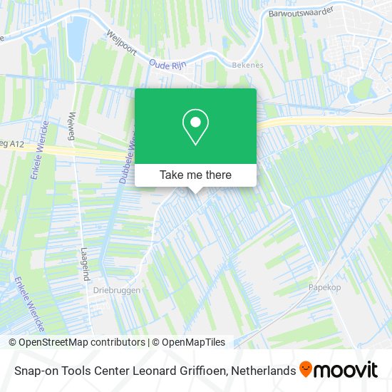 Snap-on Tools Center Leonard Griffioen map