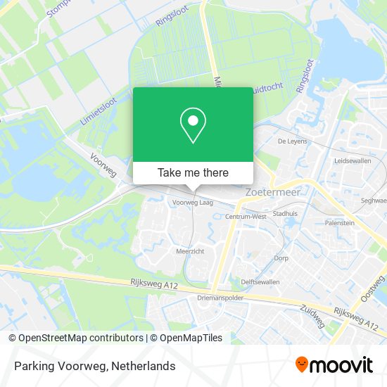 Parking Voorweg map