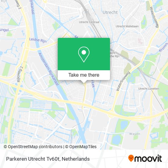 Parkeren Utrecht Tv60t map