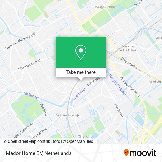 Mador Home BV map